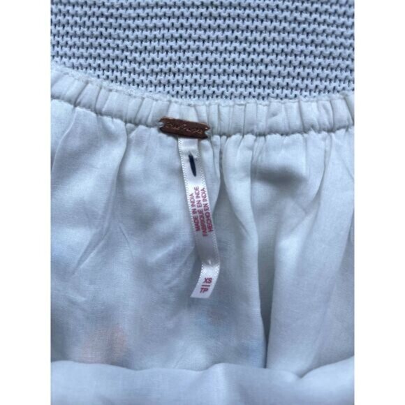 NEW Free People Wildflower Embroidered Mini Dress - Picture 5 of 7